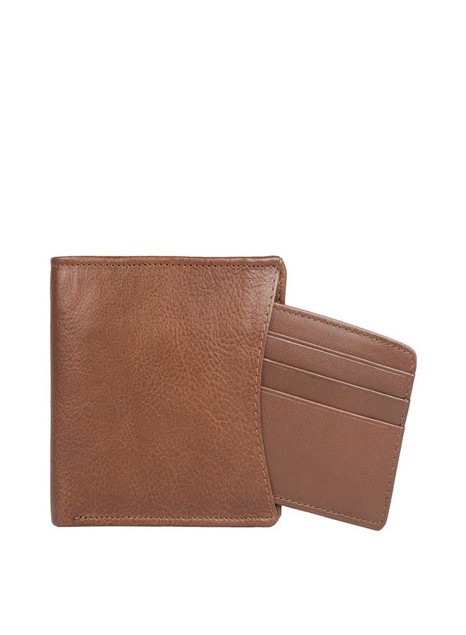 Hidesign Men's Leather Wallet (21036 Rf, Tan) - Image 5